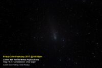 Comet 45P Honda-rkejdusakova