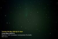 Comet C2019 Y4 (Atlas)