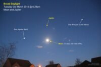 Broad Daylight (Moon & Jupiter)