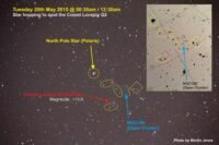 Comet Lovejoy photo & star hopping