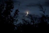 Earthshine – 4 days old