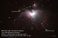 M43-BNe-Ori (De Mairan’s Nebula)