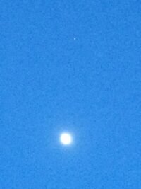 Moon and Jupiter