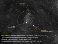 NGC2264-C+BNe-Mon (Christmas Tree)