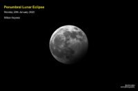 Penumbral Lunar Eclipse (20th Jan 2020)