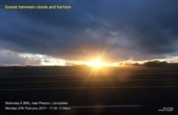 M6 near Preston, Lancashire