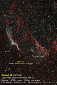 C34-BNe-Cas (NGC 6960 -Western Veil Nebula)