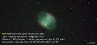 M27-PN-Vul (Dumbbell or Hourglass Nebula)