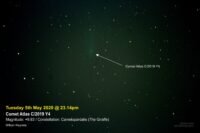 Comet Atlas C-2019 Y4 (200505-2314)